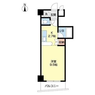 αNEXT北15条【3階】の間取り