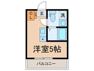 Celestia西早稲田【2階】の間取り