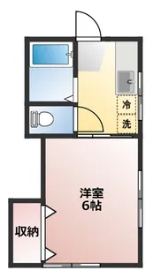 高美ハウス【1階】の間取り