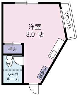 マルロク荘【3階】の間取り