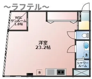 平岡ビル【3階】の間取り