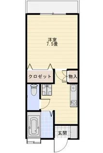 グランドハイム【1階】の間取り