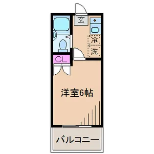 エスポワール綱島【2階】の間取り