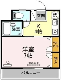 ルミナスコート【1階】の間取り