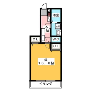 ハイツ田戸 II【3階】の間取り