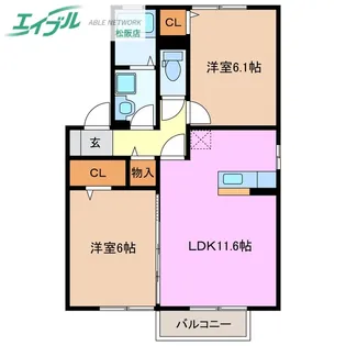 春夏秋冬 夏【2階】の間取り