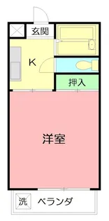 ルシエール伊勢原【1階】の間取り