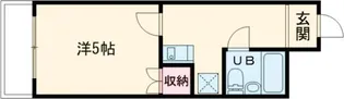 グロージェン代沢【2階】の間取り