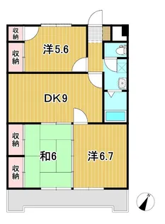 三協ビル【4階】の間取り