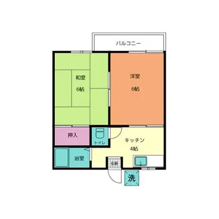 ハニーハイツ【2階】の間取り