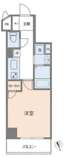 Le lion神楽坂【3階】の間取り