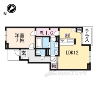 LUPICONYABASE【1階】の間取り