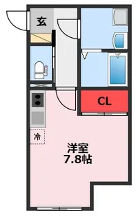 千葉県柏市つくしが丘3【アパート】の間取り