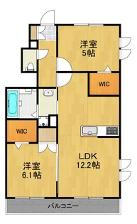 神奈川県川崎市宮前区野川本町3【マンション】の間取り