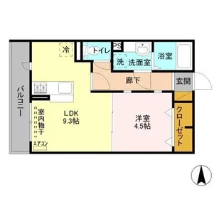 オッツTM【3階】の間取り