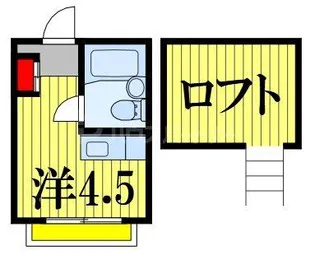 埼玉県さいたま市中央区本町東1【アパート】の間取り