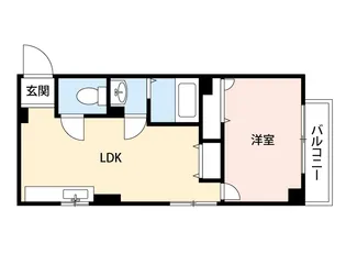 オーナーズマンション阪南IV【2階】の間取り