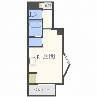 エスビーハイツ琴似【7階】の間取り