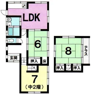 鹿児島県鹿児島市西伊敷1【一戸建】の外観