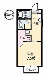 サンシャイン引野【2階】の間取り