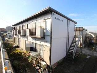スカイハイツB【2階】の外観