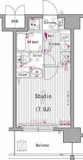 ガーラ横濱南【5階】の間取り