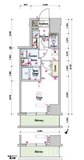 東京都豊島区北大塚3【マンション】の間取り