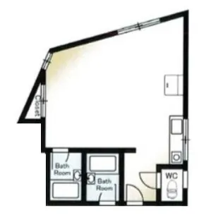 入間鍵山ハイツ【2階】の間取り