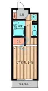 千葉県市川市欠真間2【マンション】の間取り