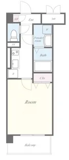 東京都江東区深川2【マンション】の間取り