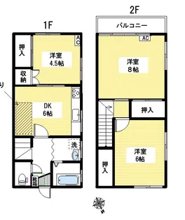 東京都杉並区善福寺3【一戸建】の間取り