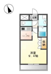 フォレスト ハイム【2階】の間取り