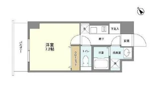 東京都世田谷区三軒茶屋1【マンション】の間取り