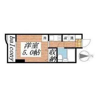 メゾン・ド・アージュ【5階】の間取り