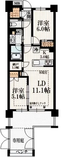東京都世田谷区給田3【マンション】の間取り