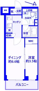 ベルシード野毛山公園【3階】の間取り