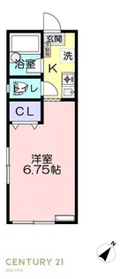 ヤングコスモス【1階】の間取り