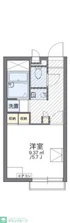 レオパレスプリムラ【1階】の間取り