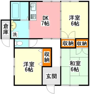 福岡県田川郡香春町大字香春【一戸建】の間取り