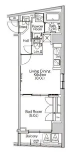 アーバンコア日本橋【2階】の間取り