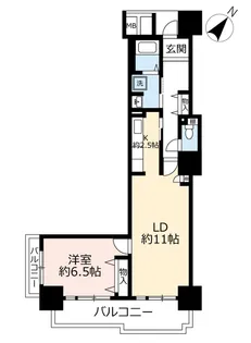 UR多摩ニュータウン長峰杜の一番街【9階】の間取り