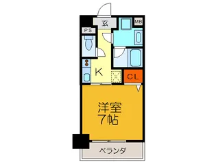グランスイ-ト【6階】の間取り