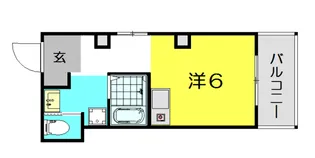 ドルチェウエスト【2階】の間取り