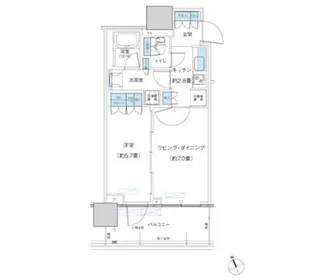 パークシティ柏の葉キャンパス ザ・ゲートタワー ウエスト【11階】の間取り