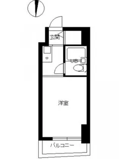 スカイコート下高井戸【11階】の間取り