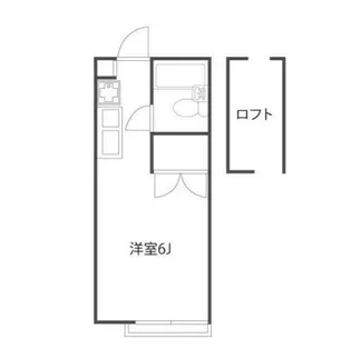 シャトル府中【2階】の間取り
