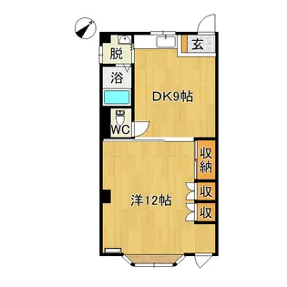 ロイヤルコーポイースト・大竹駅前ビル【2階】の間取り