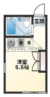 サンテック神大寺【1階】の間取り