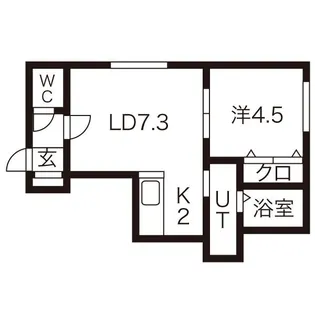 プリメリアN12【2階】の間取り