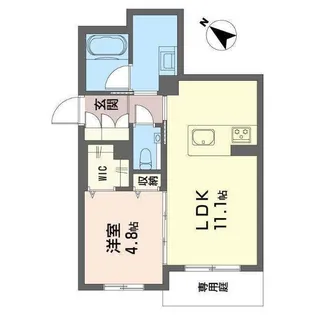 第7ファミッリア明定【1階】の間取り